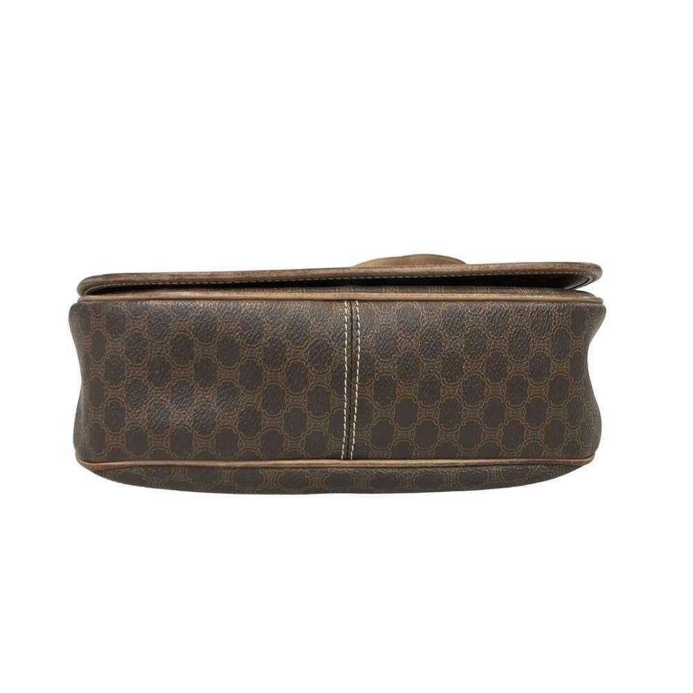 Celine Brown Bag canvas Crossbody coated Macadam monogram Shoulder - Picture 4 of 6